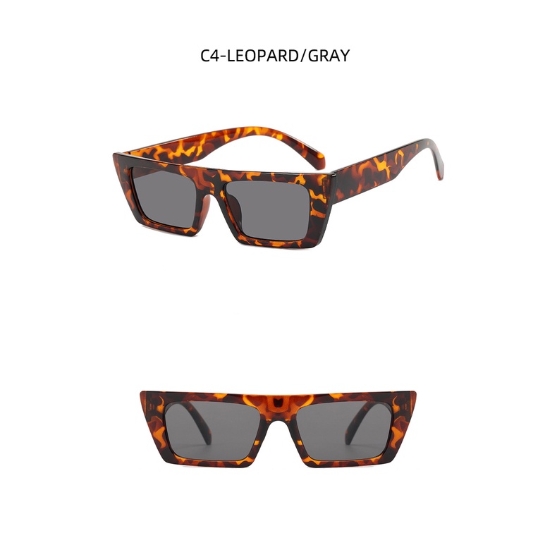 Kính Mát Gọng Vuông Nhỏ Phong Cách Âu Mỹ Thời Trang 2022