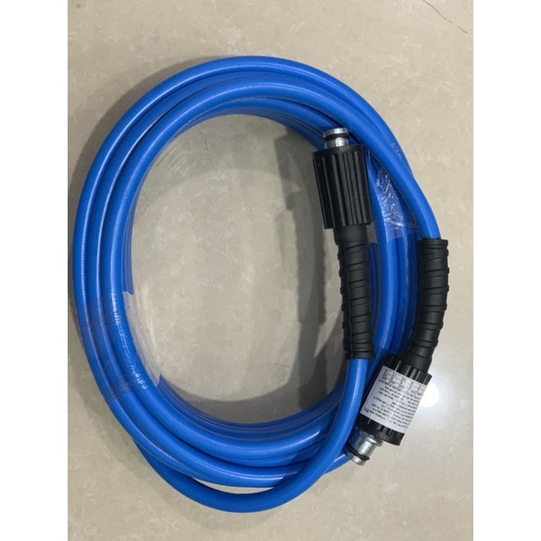 Dây xịt rửa xe từ nhựa PVC-PU áp lực cao 450 bar,ĐK 6.5*12mm,ren 1.5x22mm LOẠI 10M, HTC6512-10W