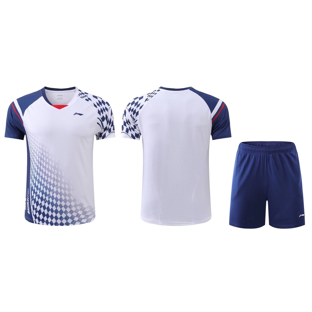 Bộ Đồ Thể Thao Mùa Hè 2022 Li Ning Mới Phù Hợp Với Nam Và Nữ Thoáng Khí Thấm Hút Mồ Hôi