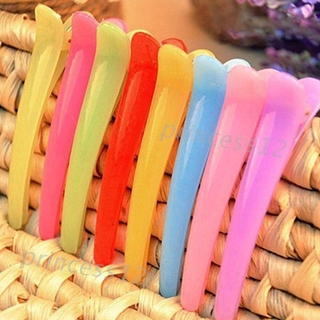 Kẹp tóc nhựa màu kẹo ngọt đáng yêu cho nữ