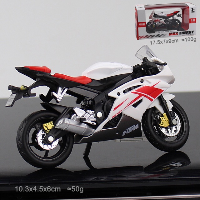 [Mã 151LSSALE giảm 10k đơn 50k] Siêu xe mô hình Ducati tỉ lệ 1:18