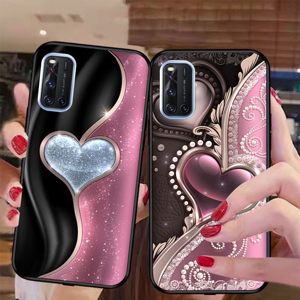 Ốp lưng điện thoại vivo v19 in hình phong cách nữ sang chảnh