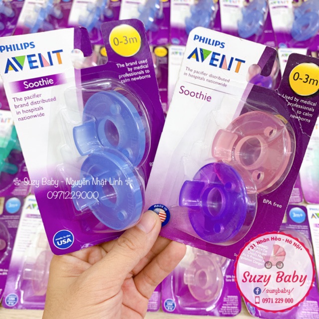 SET 2 TY GIẢ CHỐNG VẨU AVENT