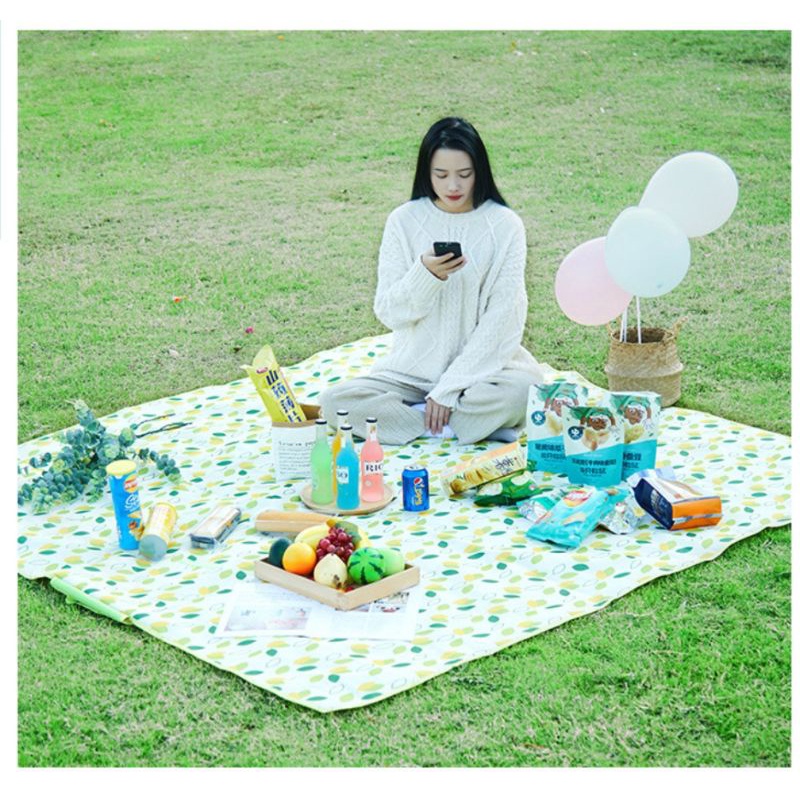 Thảm trải Picnic dã ngoại cực xinh xắn 145x200cm