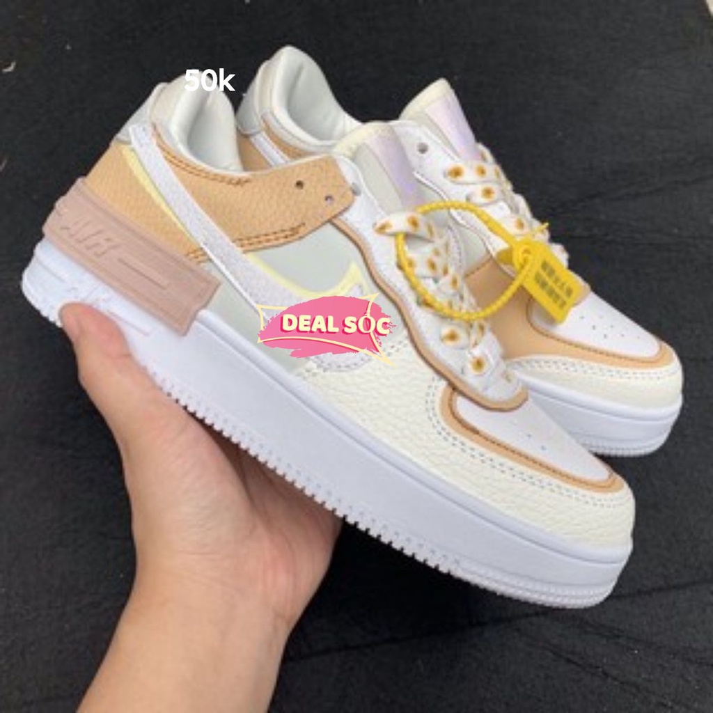 Giày Sneaker Ni.ke Air Force 1 Hoa Cúc Full Size Nữ Full Box Full Bill