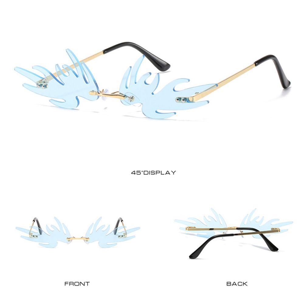 MOILYVN Kính Mát Hình Đôi Cánh Thiên Thần