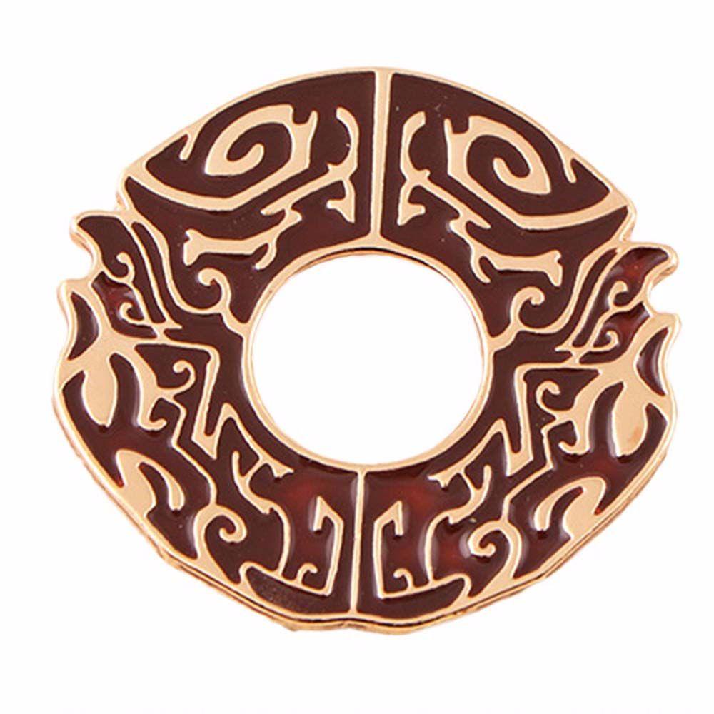 FORBETTER Mo Dao Zhu Shi Ghim Cài Áo Tráng Men Biểu Tượng Gia Đình Wei Wuxian Chen Qing Ling Lan WangJi Dễ Thương Làm Quà Tặng