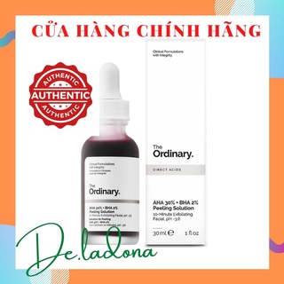 Serum tẩy da chết The Ordinary AHA 30% BHA 2% Peeling Solution 30ml - tẩy tế bào chết hóa học, hiệu quả cao