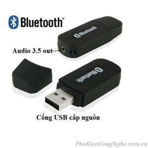 USB Bluetooth nhận tín hiệu âm thanh giắc cắm 3.5mm