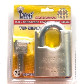 Ổ khoá Yeti 7 phân chống cắt chính hãng hợp kim