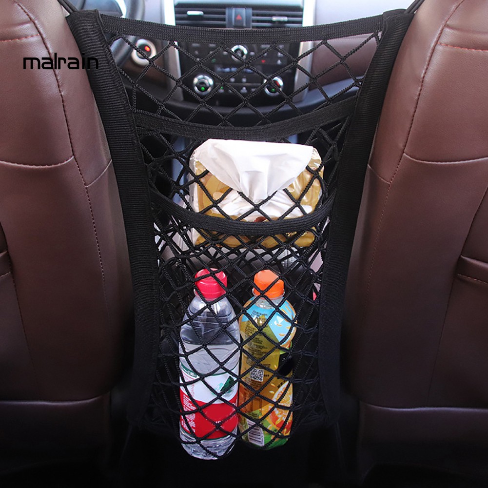 Túi Lưới Đựng Đồ Gắn Ghế Xe Hơi