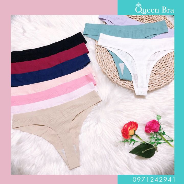Quần lót nữ ⚡ 𝑭𝑹𝑬𝑬 𝑺𝑯𝑰𝑷 ⚡ Quần lọt khe su đúc - kháng khuẩn, thoáng khí , không lộ viền, không hằn | BigBuy360 - bigbuy360.vn