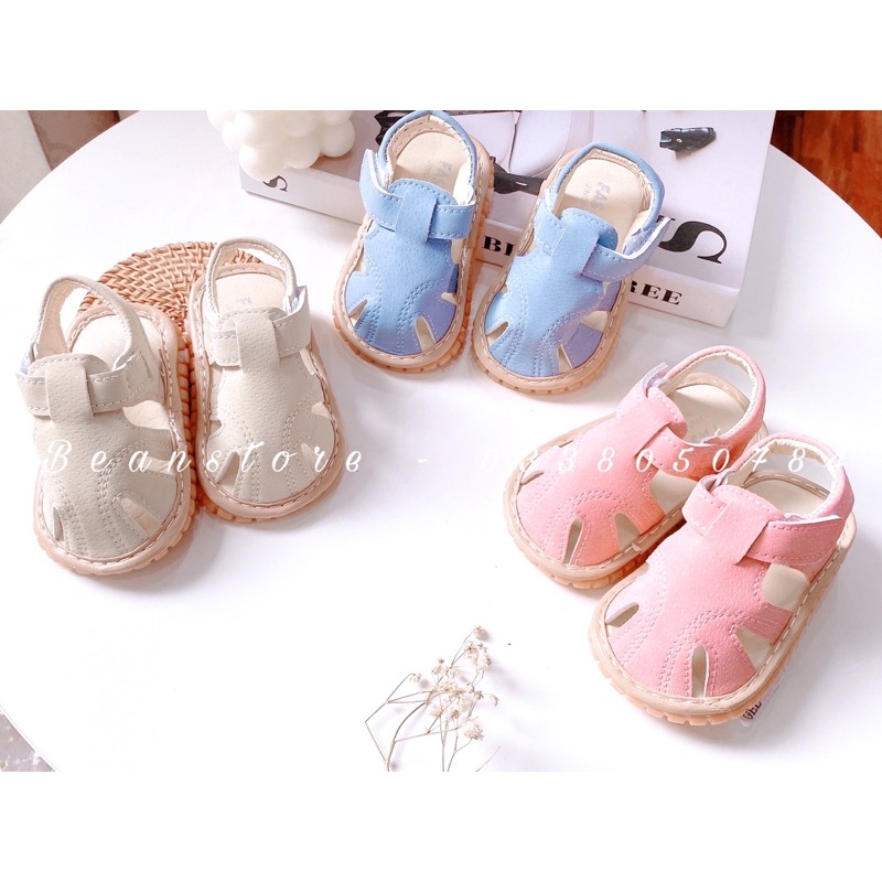 [ Shop tự chụp ] Dép Sandal mũi tròn cho bé