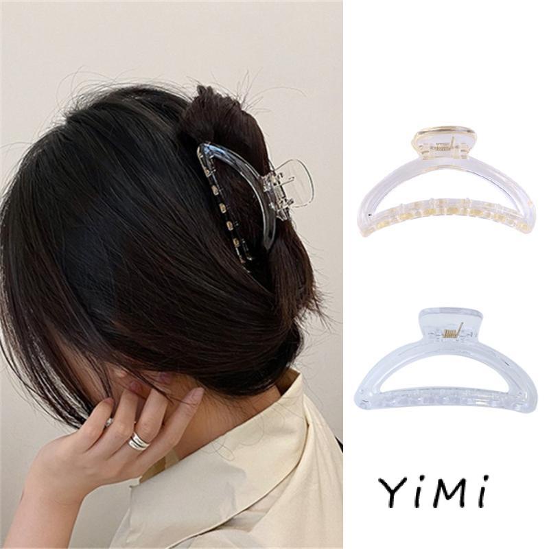 Kẹp tóc hình cá mập trong suốt đáng yêu cho bé gái