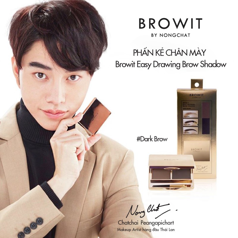 Phấn Kẻ Chân Mày Browit Easy Drawing Brow Shadow 4g Series 1 | BigBuy360 - bigbuy360.vn