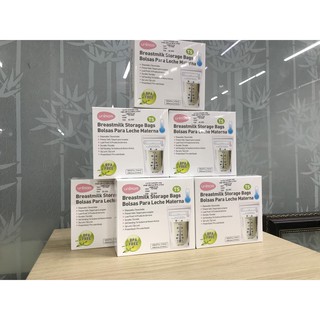 Túi trữ sữa cảm ứng nhiệt Unimom không BPA 210ml (30 túi/ hộp)