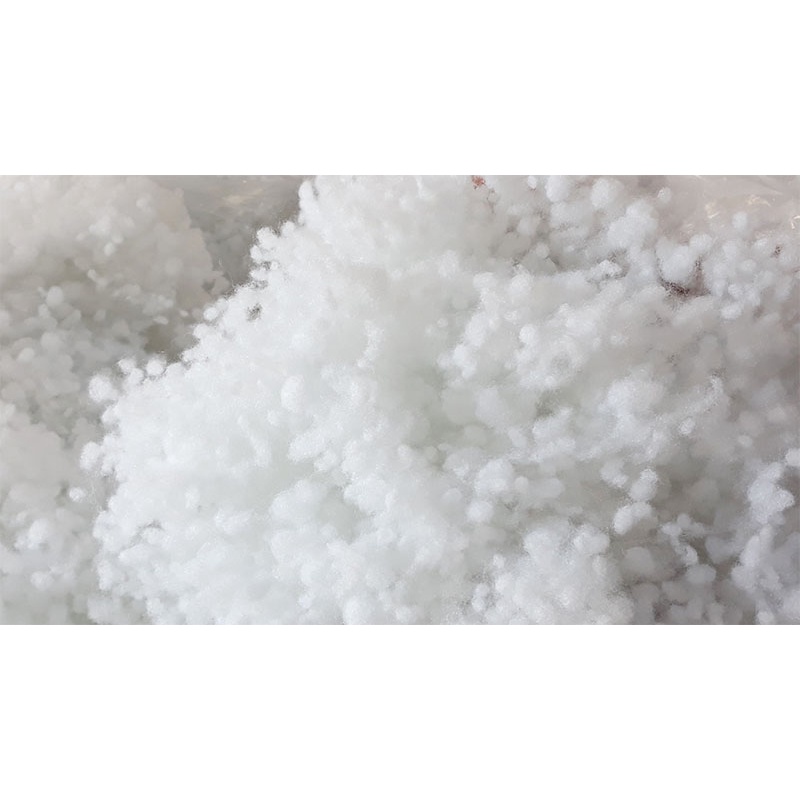 1kg Bông gòn hạt bi nhồi gối, thú bông, decor, trang trí giả tuyết...