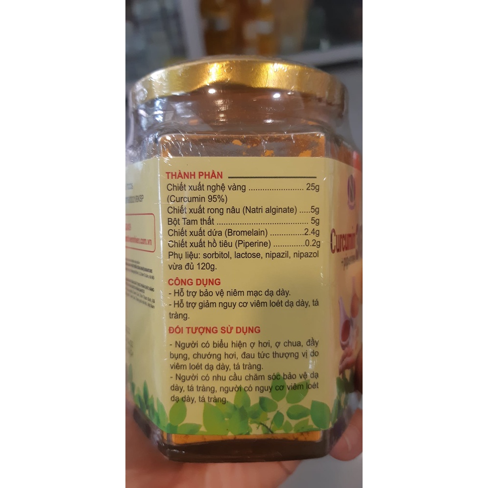 TInh bột nghệ Curcumin 3C 120g