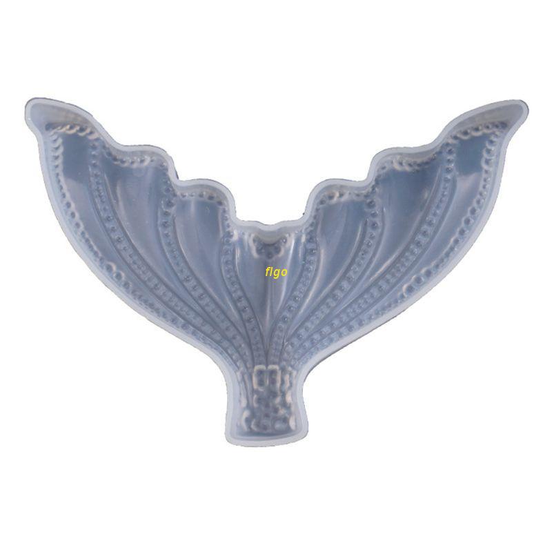 Khuôn silicone tạo hình đuôi cá ba chiều DIY