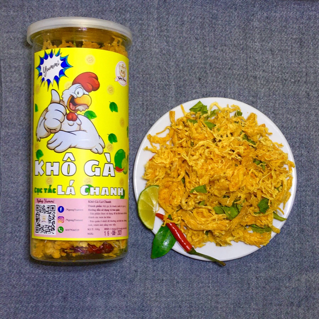 Khô Gà Lá Chanh 300g Gà Khô Lá Chanh 300g Loại 1 Ăn Vặt Ngỗng Đồ Ăn Vặt Hà Nội Vừa Ngon Vừa Rẻ, An Toàn VSTP | BigBuy360 - bigbuy360.vn