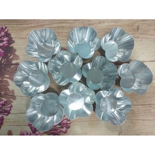 Combo 10 khuôn bánh lan 5 cánh miệng 8 cm x đát 5 cm x cao 4.5 cm