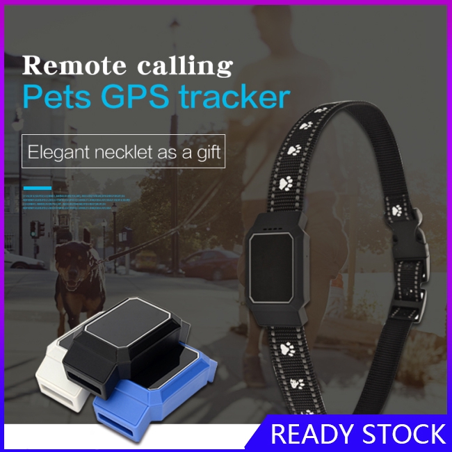 FL【COD Ready】D35 Pet GPS GSM Tracker Dog Cat Real-time Tracking Collar Security Finder Locator