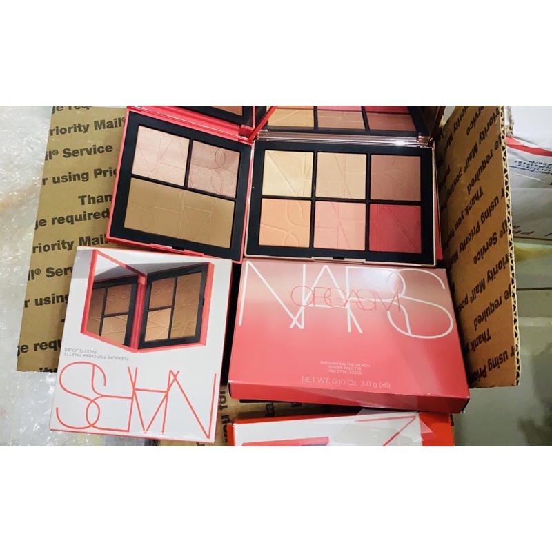 SALEVO - khối Nars 3 ô Pleasure - 99% - trầy nh