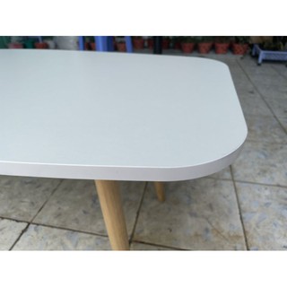 Bàn trà sofa. Màu trắng. Gỗ Mdf