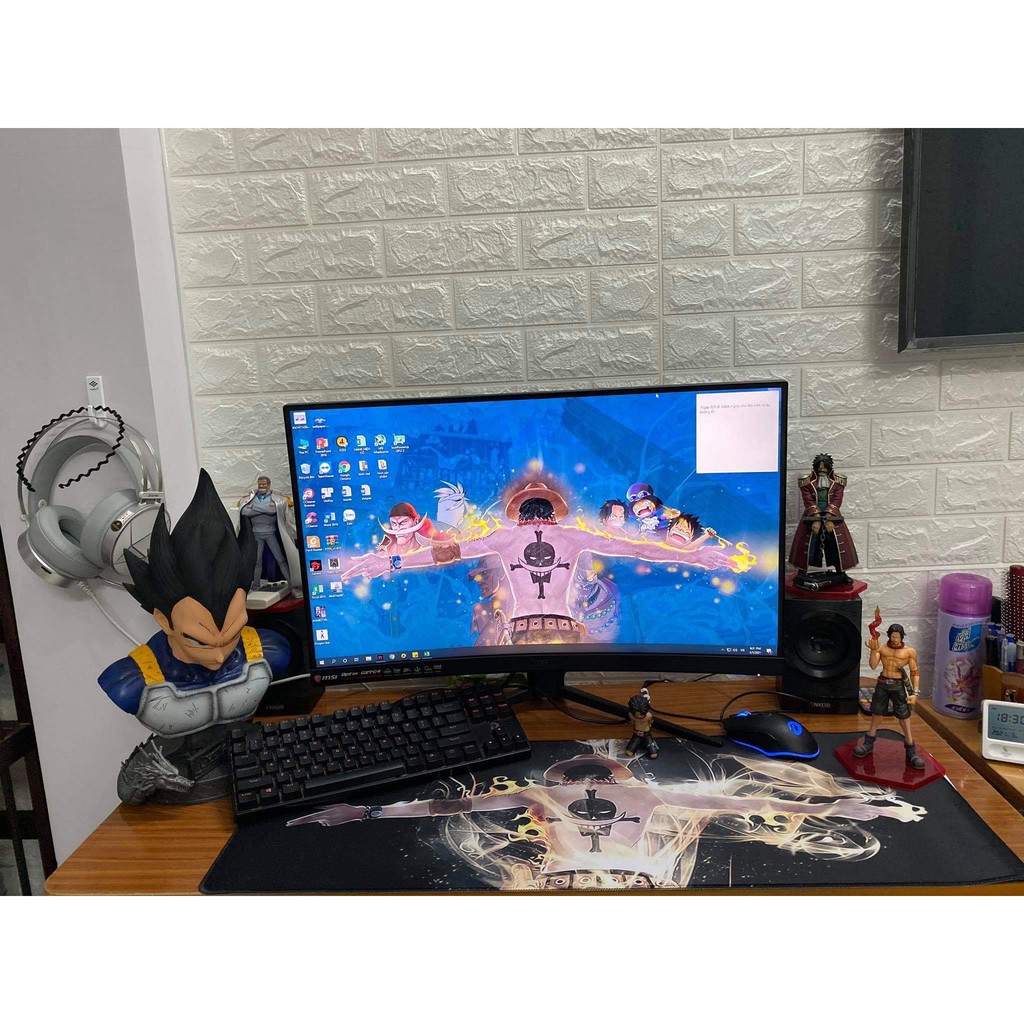 Lót chuột One Piece Ace 60x30cm