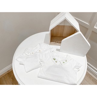 Body Cộc Trắng, Cổ Thêu Bơ (Petit à Petit)