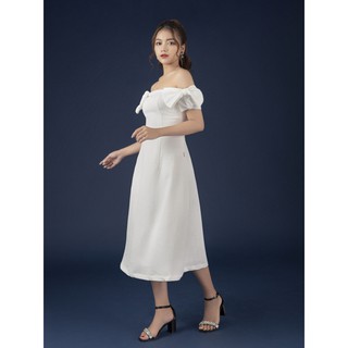 Giày Đế Vuông Nữ Lụa Quai Đá 7Phân HAPAS - CG77114