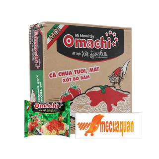 Thùng mì trộn Omachi sôt spagetti 30goi * 91g