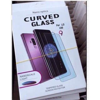Kính cường lực Full keo UV Cho LG V30 Full màn trong suốt
