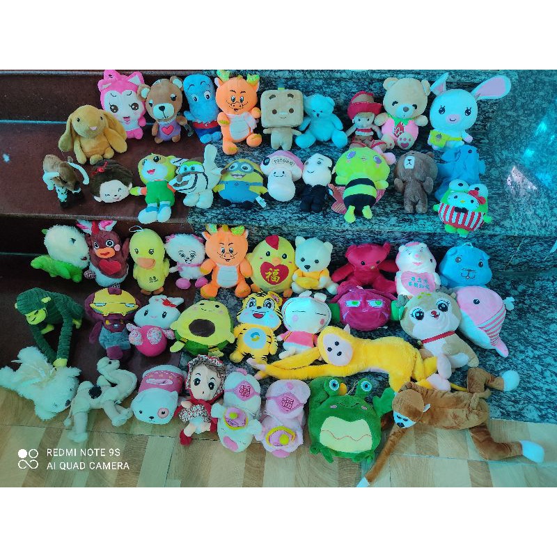 Gấu Bông 10K Cho Bé Đa Dạng Mẫu Mã, Cỡ Khoảng 1 Gang 18 - 20Cm