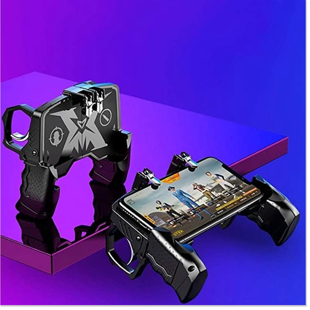 Tay Cầm Chơi Game K21 Kiêm Giá Đỡ Điện Thoại Phiên Bản Mới Của AK16 Chơi PUBG [Phú Tuấn Shop]