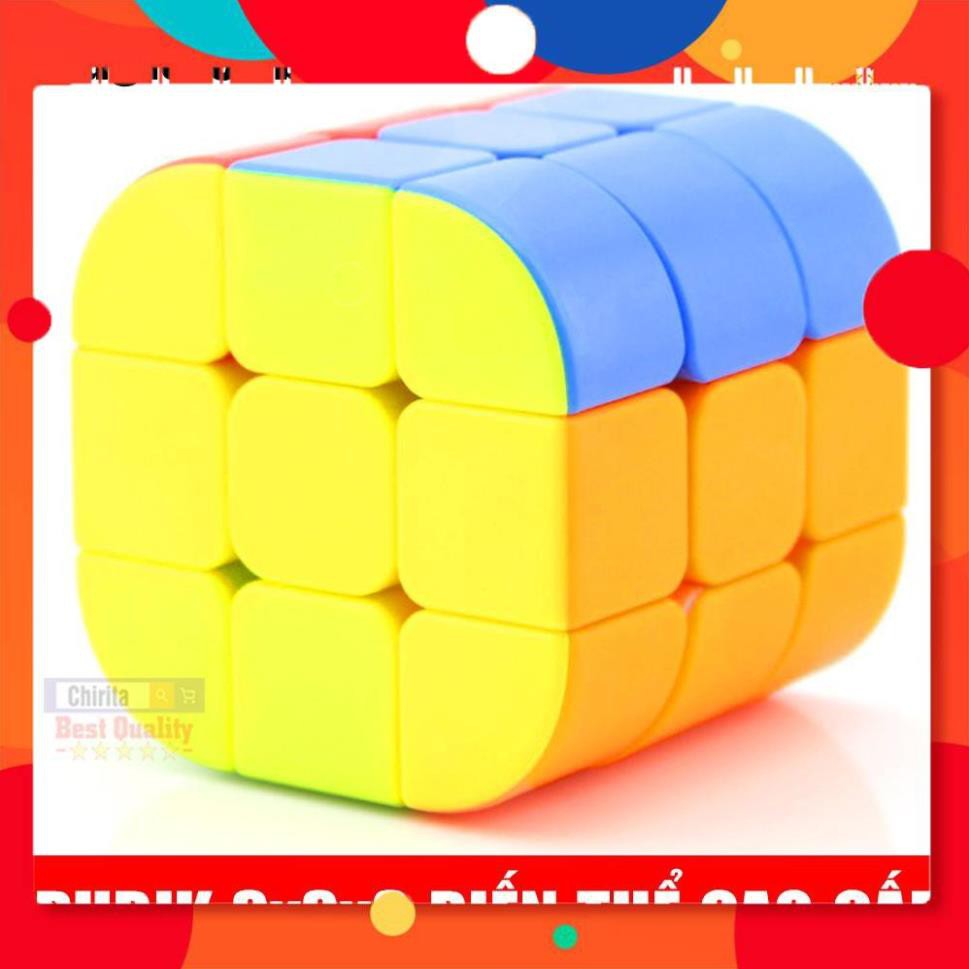 Rubik 3x3 Bo Tròn Góc, Rubik Biến Thể Magic Cube Stickerless Cao Cấp