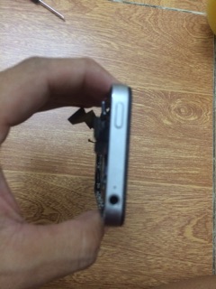 Vỏ sườn nhôm iphone 4S full cáp