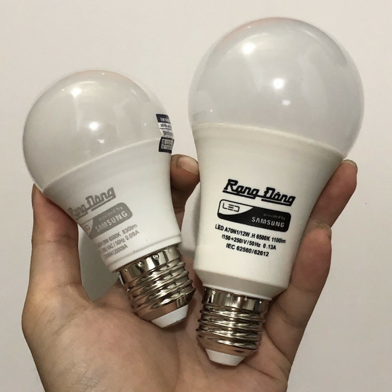 Bóng đèn LED BULB Tròn Rạng Đông 3W 5W 7W 9W 12W 15W 20W Chipled SamSung  Bảo Hành 2 Năm