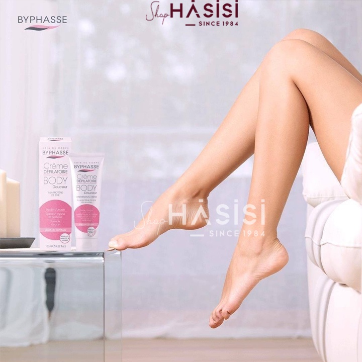 Kem Tẩy Lông BYPHASSE - Hair Removal Cream 125ml