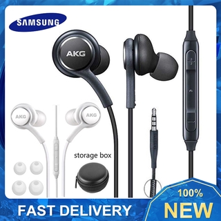 { Smile } Tai Nghe Samsung Akg S10 có míc đàm thoại tốt, âm thanh sống động tặng kèm 4 nút tai thay thế+Hộp lưu trữ