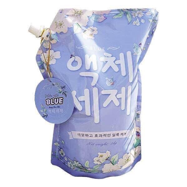 Nước giặt Blue Hàn Quốc, nước giặt siêu thơm 2kg