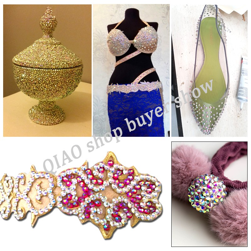 1440 Đá Pha Lê AAA Chất Lượng Cao AB Sửa Chữa Quần Áo / Trang Trí Lưng / Quần Áo