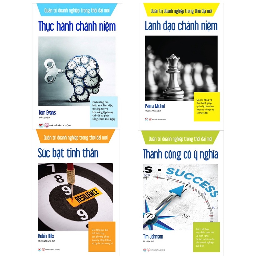 Combo 4 Quản trị doanh nghiệp trong thời đại mới