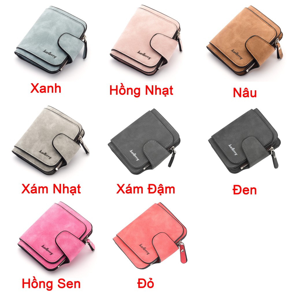 Ví Nữ Mini Ngắn, Dài Baellerry Cầm Tay Cao Cấp Sang Trọng Phong Cách Hàn Quốc TVNN116