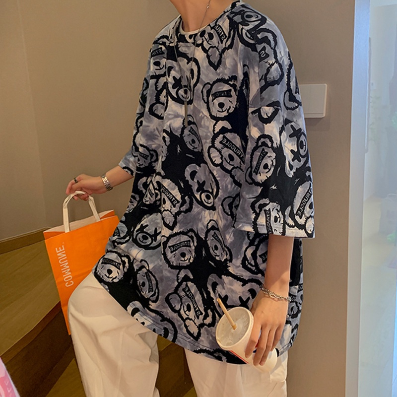 NRVP Áo thun tay ngắn cổ tròn phong cách Hàn Quốc thời trang mùa hè cho nữ 2022