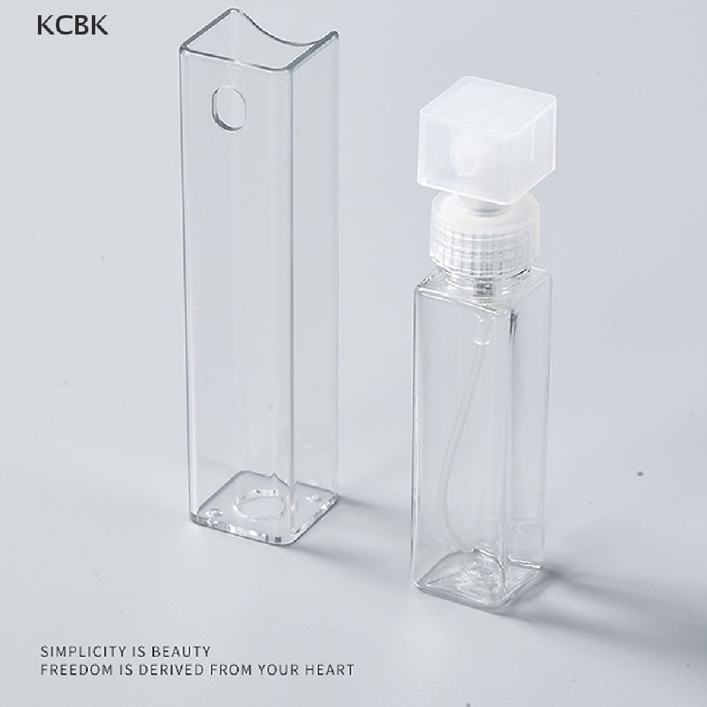 KC 15ml Square Tube Spray Bottle Travel Perfume Dispensing Bottle Perfume BK