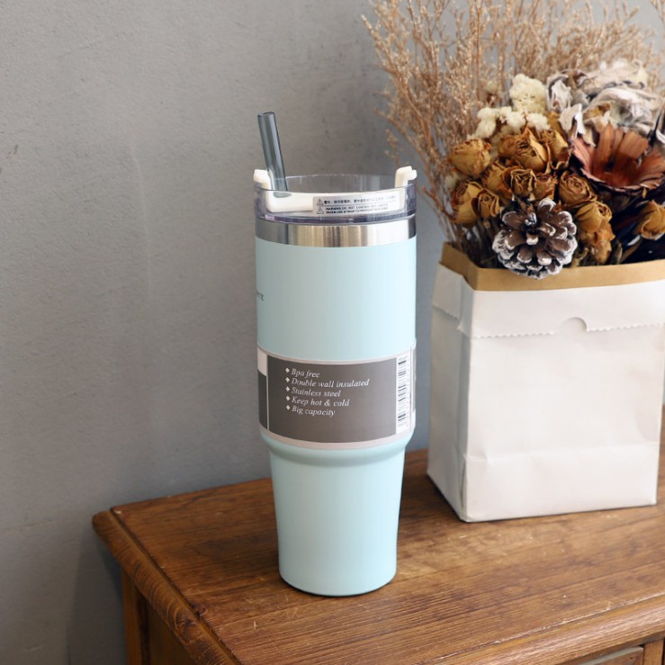 Ly giữ nhiệt Tyeso 890ml . Có ống hút . kèm quà tặng | BigBuy360 - bigbuy360.vn
