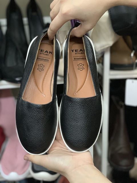 Slipon Teak siêu mềm và êm