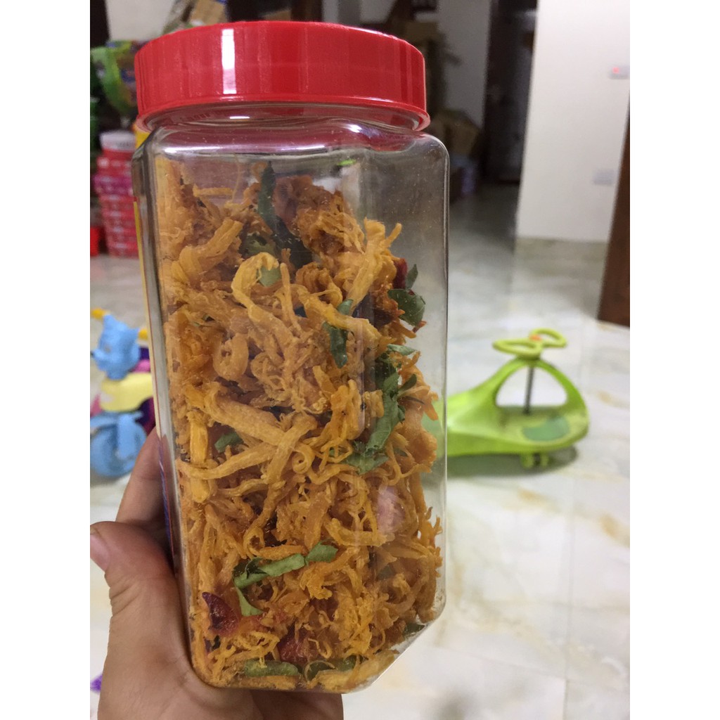 KHÔ GÀ LÁ CHANH HÀ THÀNH LỌ 200G
