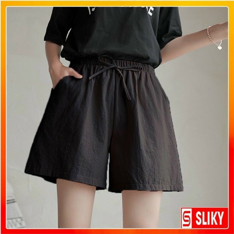 Quần Short đũi nơ 💥 HÀNG CAO CẤP 💥 quần đùi nữ cạp chun không nhăn, không bai-xù | BigBuy360 - bigbuy360.vn